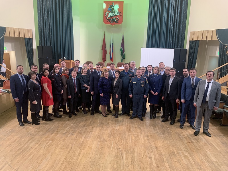 В Управлении по ЮАО ГУ МЧС России по г. Москве подвели итоги деятельности за 2019 год