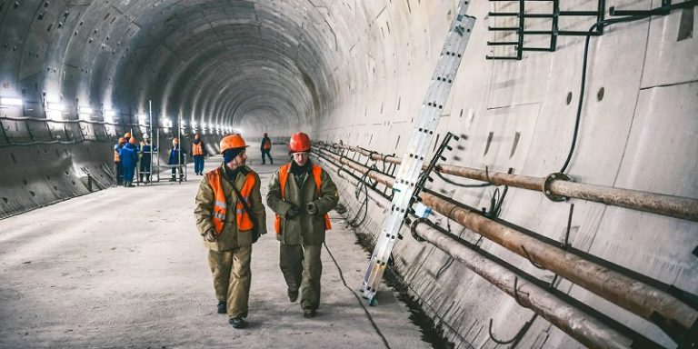 строители бирюлевская линия метро работы тоннель мос ру