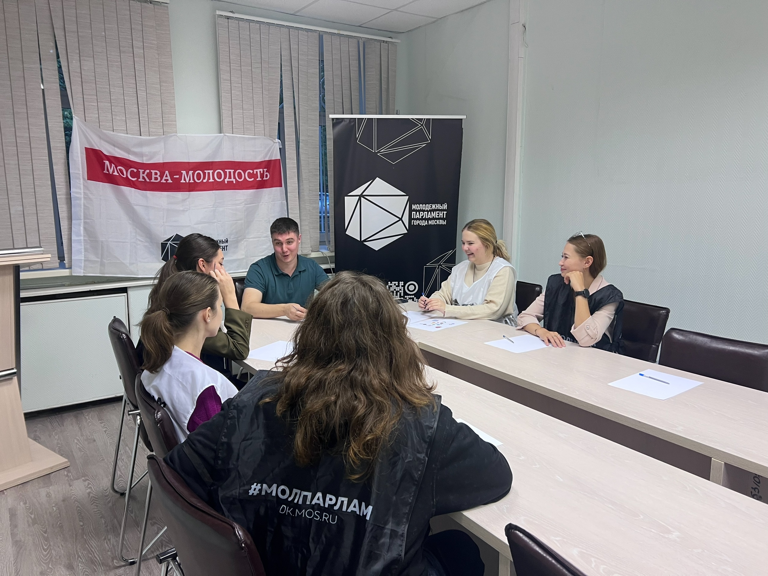 Участники Молодежной Палаты района Царицыно провели заседание. Фото: страница Молодежной Палаты района Царицыно в социальных сетях