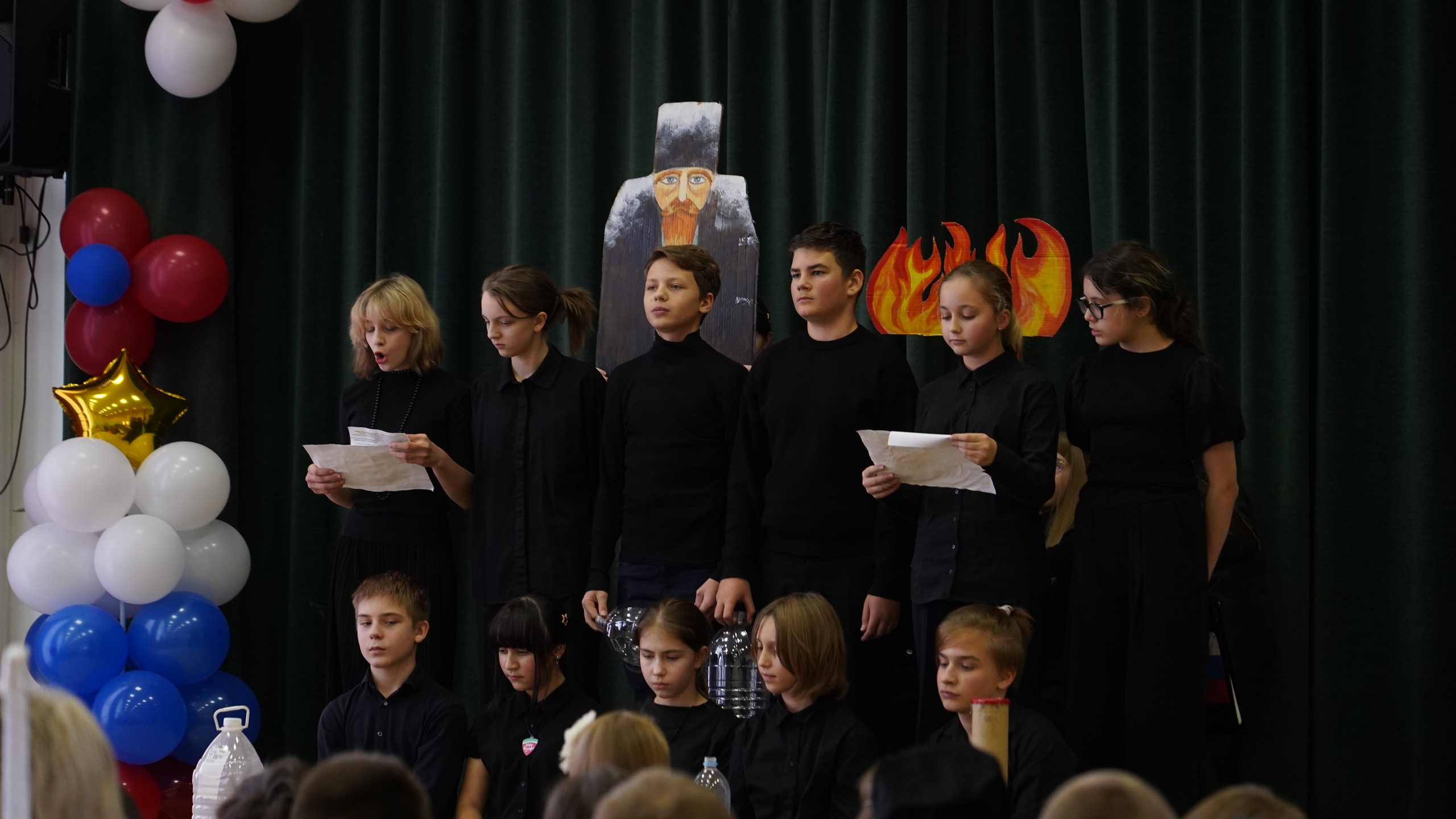 Фестиваль Народов России стартовал в школе №1466 имени Надежды Рушевой. Фото: страница школы №1466 имени Надежды Рушевой в социальных сетях