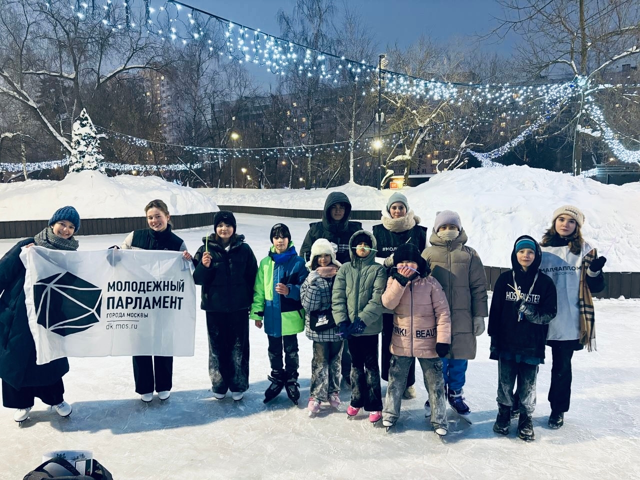 Активисты Молодежной палаты Царицына организовали праздник в парке «Сосенки». Фото: страница Молодежной палаты района Царицыно в социальных сетях